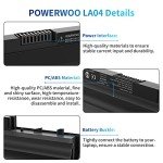 POWERWOO 776622-001 HP Laptop Battery Replacement