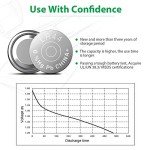 20 Pack of LR44 AG13 357 Coin Cell Batteries