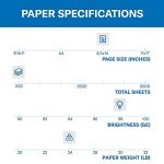 Premium Laser Printer Paper, 24 lb, 500 Sheets
