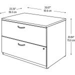 Bush Business Furniture Series C 2-Drawer File Cabinet