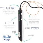 3Doodler Flow 3D Printing Pen for Creators - Black
