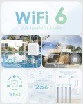 WAVLINK AX3000 WiFi 6 Outdoor Range Extender