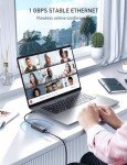 USB-C to Ethernet Adapter with 1Gbps Speed