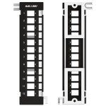 Iwillink 12-Port Keystone Patch Panel with Bracket
