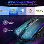 Redragon M910-K Wired RGB Gaming Mouse, 8000 DPI