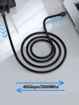 Dacrown 50 ft Cat 8 Ethernet Cable - High Speed