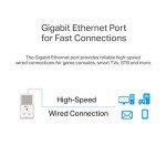 TP-Link AV1000 Powerline Ethernet Adapter Kit