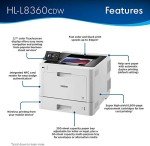 Brother HL-L8360CDW Color Laser Printer - Wireless