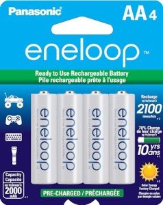 Panasonic Eneloop 2100 Cycle AA Rechargeable Batteries - 4 Pack