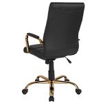 Whitney High-Back LeatherSoft Swivel Desk Chair