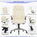Ergonomic High Back Office Chair with Flip-up Arms