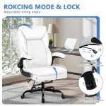BestEra Big & Tall Ergonomic Office Chair (White)
