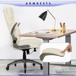 Ergonomic High Back Office Chair with Flip-up Arms