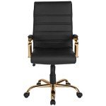 Whitney High-Back LeatherSoft Swivel Desk Chair