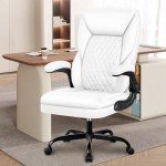 BestEra Big & Tall Ergonomic Office Chair (White)