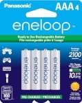 Panasonic Eneloop AAA Rechargeable Batteries - 4 Pack