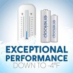 Panasonic Eneloop AAA Rechargeable Batteries, 16 Pack