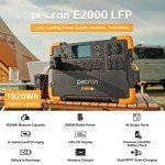 Pecron E2000LFP Portable Power Station - 1920Wh