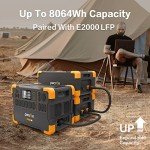 Pecron E2000LFP Portable Power Station - 1920Wh