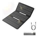 30W Portable Foldable Solar Panel Charger for Camping