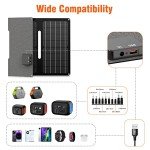 30W Portable Foldable Solar Panel Charger for Camping