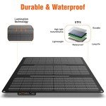 30W Portable Foldable Solar Panel Charger for Camping