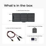 EF ECOFLOW 60W Lightweight Foldable Solar Panel