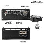 1500W Class D Mono Block Amplifier with Remote Control
