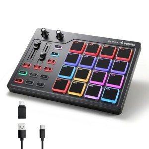 Donner MIDI Pad Beat Maker with 16 Pads