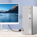 Lenovo IdeaCentre 3 Small Slim Desktop Computer for Daily Use, Intel Processor, 16GB RAM, 1TB SSD, HDMI, RJ-45 Ethernet, 6 USB Ports, Wi-Fi 6, Bluetooth, Wired KB & Mouse, Windows 11 Home, Grey