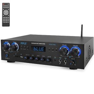 Pyle 800W Bluetooth Home Audio Amplifier System