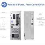 Lenovo IdeaCentre 3 Small Slim Desktop Computer for Daily Use, Intel Processor, 16GB RAM, 1TB SSD, HDMI, RJ-45 Ethernet, 6 USB Ports, Wi-Fi 6, Bluetooth, Wired KB & Mouse, Windows 11 Home, Grey