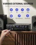 Donner 1000W Bluetooth 5.0 Audio Amplifier Receiver