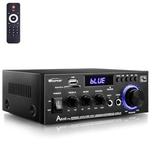 WOOPKER AK45 Pro 2.0 Channel Home Amplifier