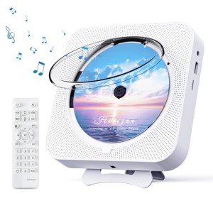 MICOCIOUS Bluetooth CD Player Boombox with Remote