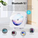 MICOCIOUS Bluetooth CD Player Boombox with Remote