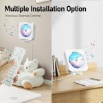 MICOCIOUS Bluetooth CD Player Boombox with Remote