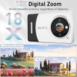 64MP 4K Autofocus Digital Camera with Dual Lenses