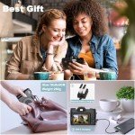 4K Digital Point & Shoot Camera with Flip Screen