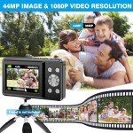 2024 Upgraded FHD 1080P Compact Digital Camera
