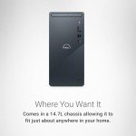 Dell Inspiron 3030 Desktop - Intel Core i7-14700 Processor, 16GB DDR5 RAM, 1TB SSD, Intel UHD 770 Graphics, Windows 11 Pro, Onsite & Migrate Service - Mist Blue