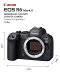 Canon EOS R6 Mark II Mirrorless Camera Body