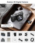 48MP 4K Vlogging Camera with 16X Zoom
