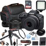 Canon EOS R100 Mirrorless Camera Bundle with Accessories