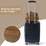 BAGSMART Compact DSLR Camera Crossbody Bag, Khaki