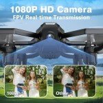 1080P Camera Drone with Remote Control and 3D Flips