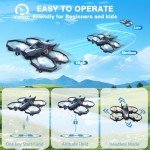 1080P Camera Drone with Remote Control and 3D Flips
