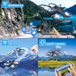 1080P Camera Drone with Remote Control and 3D Flips