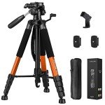 JOILCAN 74" Heavy Duty Tripod for Camera & Phone