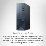 Dell Inspiron 3030 Small Desktop - Intel Core i5-14400 Processor, 16GB DDR5 RAM, 1TB SSD, Intel UHD 730 Graphics, Windows 11 Home, Onsite & Migrate Service - Mist Blue
